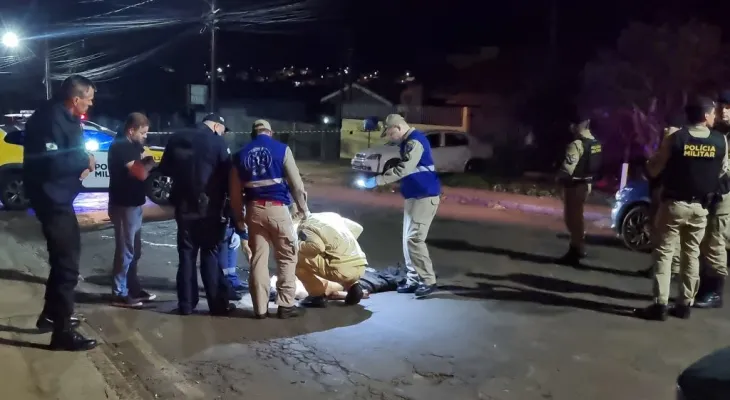 Homem é morto a facada durante a madrugada no Jardim Consolata, em Cascavel