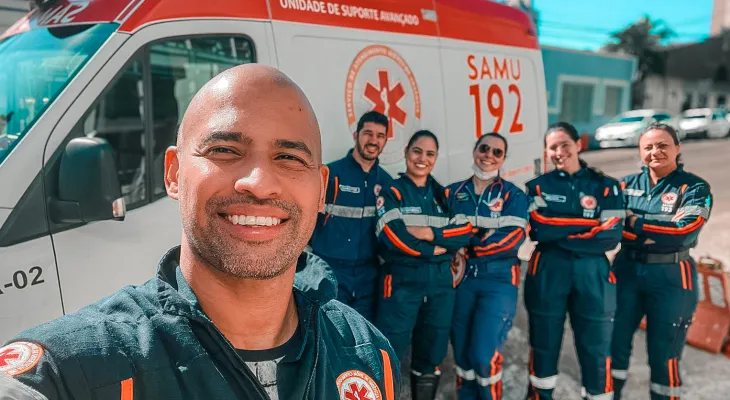 Samu realiza parto de emergência em residência em Cascavel