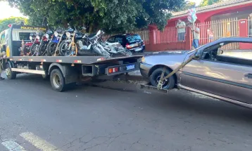 GOTran realiza operação de trânsito em Cascavel e autua mais de 130 infrações