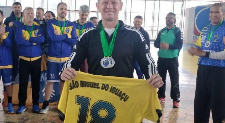 Atleta de São Miguel do Iguaçu é convocado para a Seleção Brasileira de Handebol Master