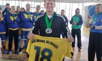 Atleta de São Miguel do Iguaçu é convocado para a Seleção Brasileira de Handebol Master