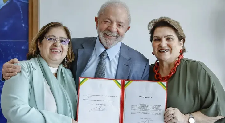 Lula demite Cida Gonçalves e nomeia Márcia Lopes para Ministério das Mulheres