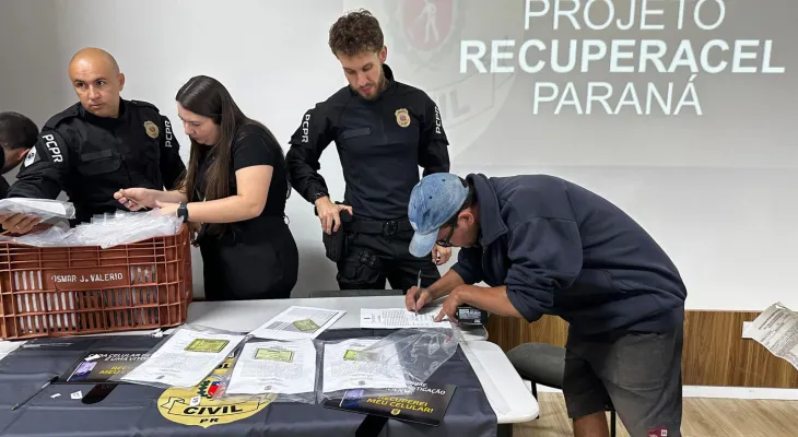 PCPR recupera e devolve mais de 100 celulares roubados ou furtados em Cascavel