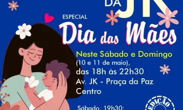 Fim de semana terá programação especial em homenagem às mães