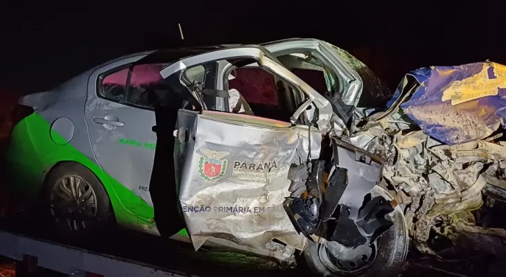 Tragédia na BR-487: Acidente com quatro veículos deixa quatro mortos e dois feridos