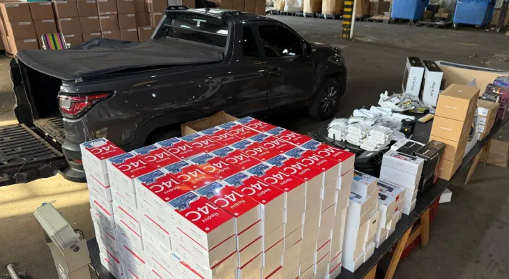 Receita Federal apreende mais de R$ 200 mil em mercadorias irregulares na BR-277