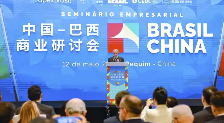 China ampliará em US$ 27 bilhões investimentos no Brasil, anuncia Lula