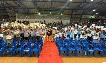 Formatura do PROERD Celebra Futuro de quase 450 Estudantes, em Foz