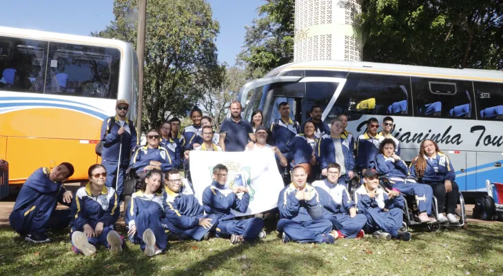 Delegação de paradesporto cascavelense embarca para a segunda fase do ParaJaps