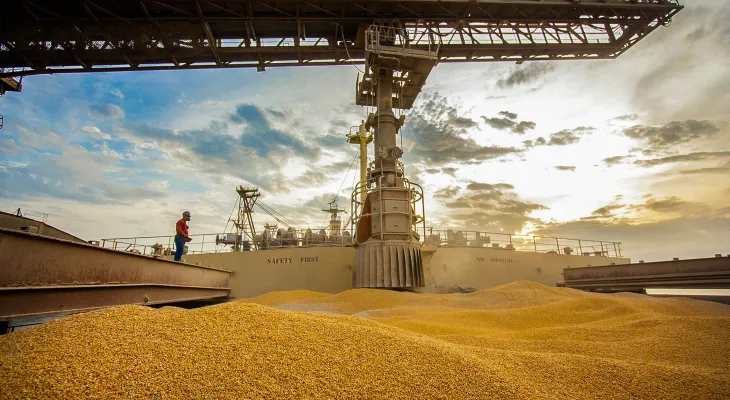 Paraná ocupa segundo lugar nas exportações de milho