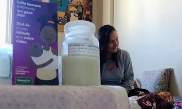 Nos últimos 5 anos, 86,3 mil bebês foram atendidos pelos bancos de leite do Paraná