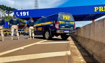 PRF e Polícia Civil unem forças contra rachas após vídeo de disparos em Foz do Iguaçu