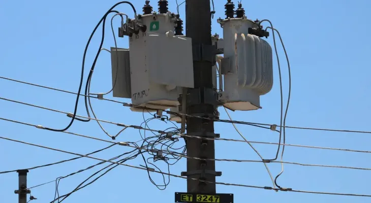 Rede elétrica teve 685 acidentes em 2024, menor número em oito anos