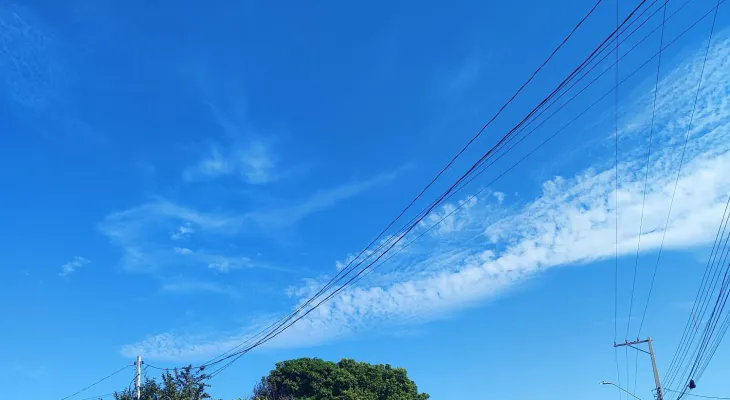 Cascavel tem sábado de temperaturas amenas e tempo firme