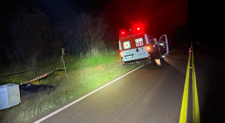 Idoso morre atropelado na PR-473