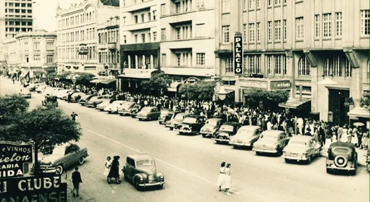Saudade não tem idade: Cine Theatro Palace em Curitiba - 1950