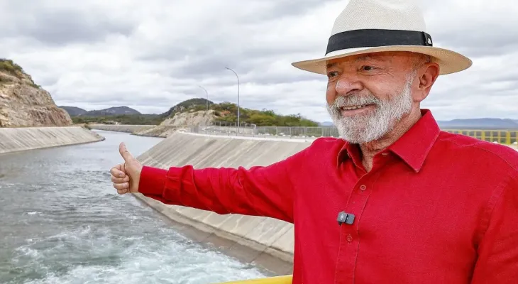 Lula diz que Deus deixou o sertão sem água porque sabia que ele levaria o recurso para a região