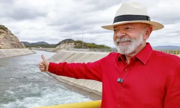 Lula diz que Deus deixou o sertão sem água porque sabia que ele levaria o recurso para a região