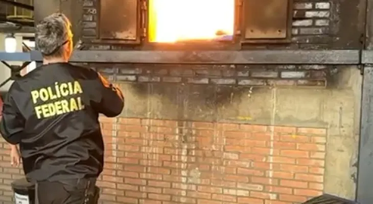 Polícia Federal incinera 4 toneladas de drogas