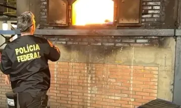 Polícia Federal incinera 4 toneladas de drogas