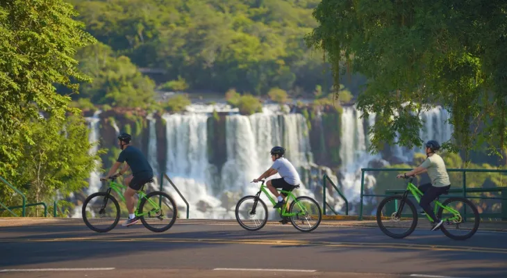 Parque Nacional do Iguaçu lança Ciclovia das Cataratas e locação de bicicletas
