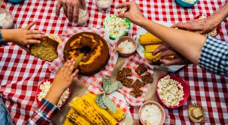 Quais as melhores comidas de festa junina para quem está de dieta