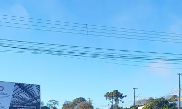 Terça-feira em Cascavel será de sol e vento forte