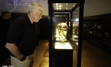 Carlo Ancelotti fará o primeiro treino nesta segunda