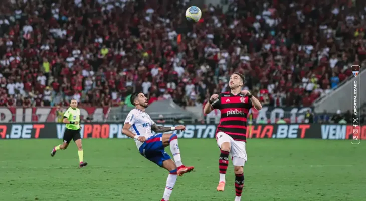 Fla enfrenta Fortaleza mirando ponta da classificação do Brasileiro