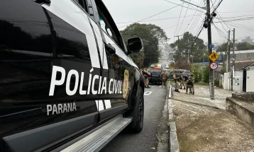 Número de roubos cai 20,5% no Paraná no primeiro quadrimestre de 2025