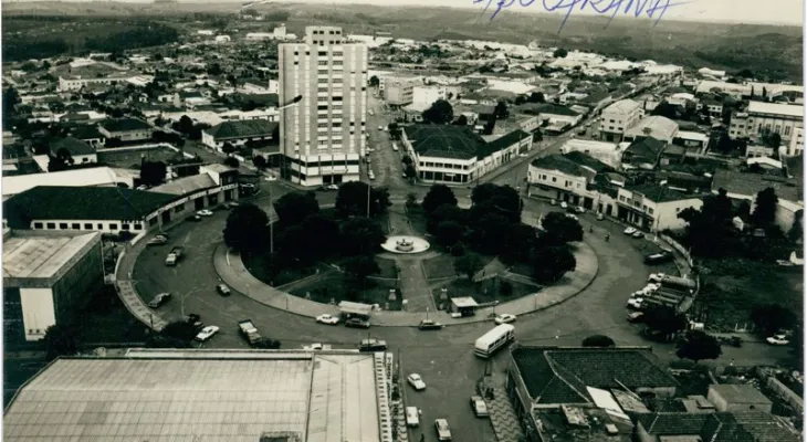 Saudade não tem idade: Vista panorâmica de Apucarana em foto sem data