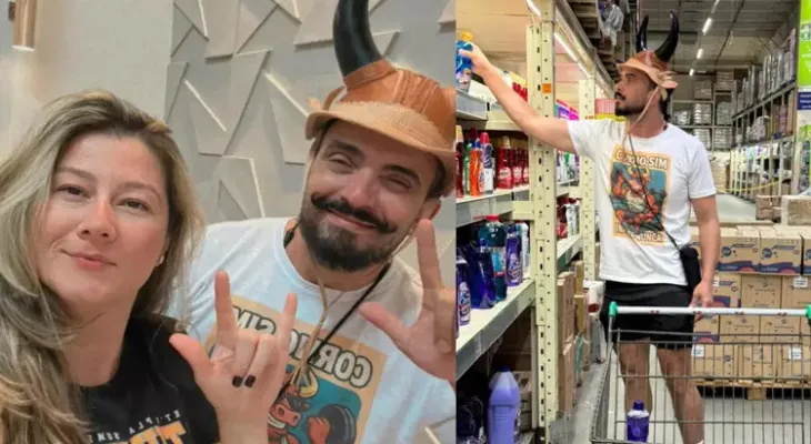 Influencer lança boné com chifres e assume título de “maior corno do Brasil”