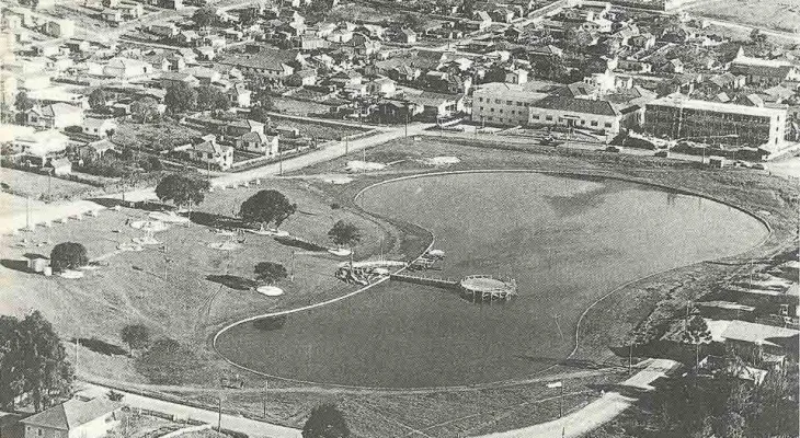 Saudade não tem idade: A Lagoa das Lágrimas, em Guarapuava, já teve passarela e pedalinhos