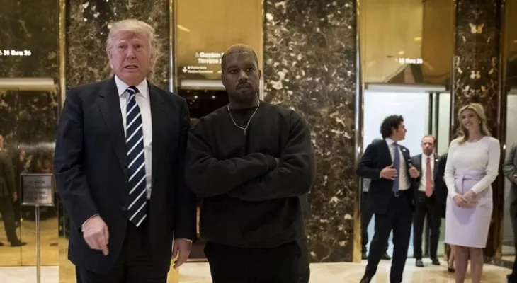 Kanye West lamenta briga entre Trump e Elon Musk: “Amo demais os dois”