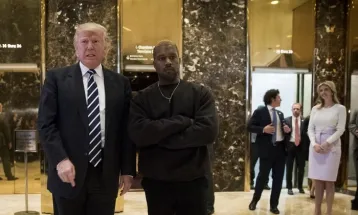 Kanye West lamenta briga entre Trump e Elon Musk: “Amo demais os dois”