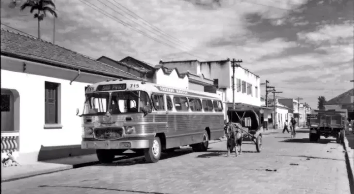 Saudade não tem idade: Cidade de Pindamonhangaba (SP) em 1958