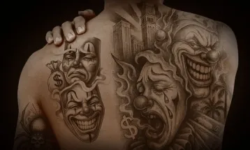 Tatuagens no mundo do crime: o que significam os desenhos usados por criminosos