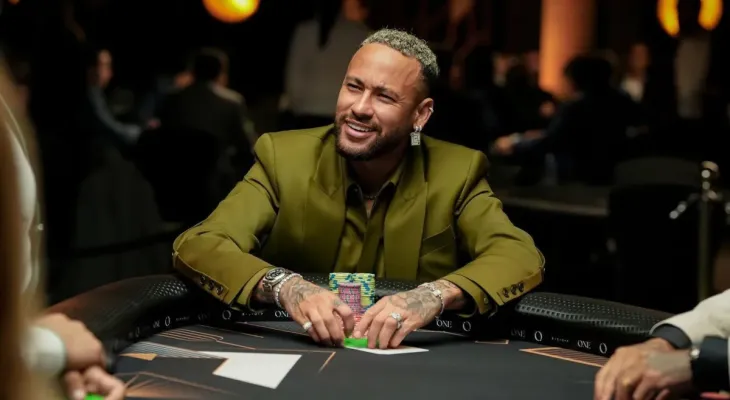 Com Covid-19, Neymar fatura mais de R$ 100 mil em torneio de pôquer online