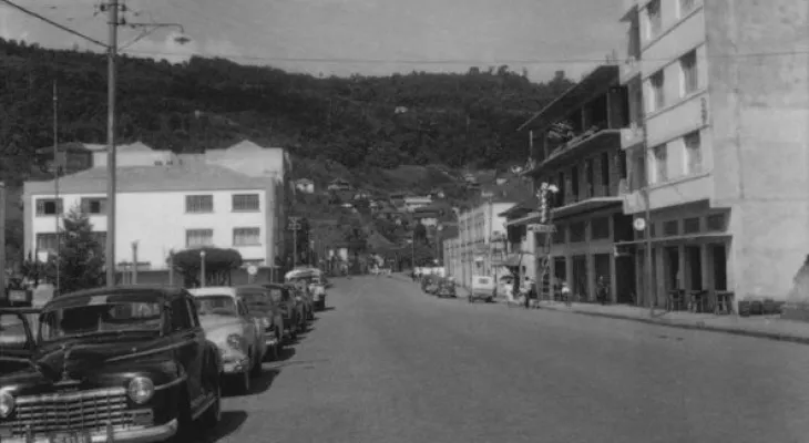 Saudade não tem idade: Avenida 15 de Novembro em Joaçaba no ano de 1951