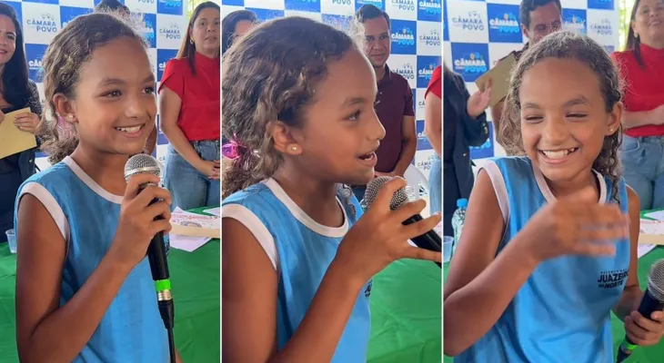 Criança faz apelo sobre merenda escolar e viraliza: “Ninguém aguenta mais soja”