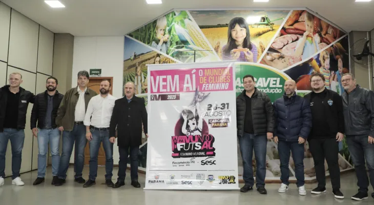 Cascavel será sede da Copa Mundo de Futsal Feminino pela segunda vez
