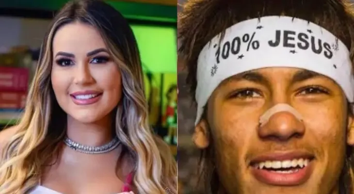Deolane Bezerra arremata faixa '100% Jesus' de Neymar por R$ 1 milhão