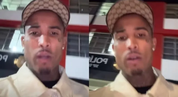 Gato Preto se pronuncia após ser detido por agressão contra Bia Miranda