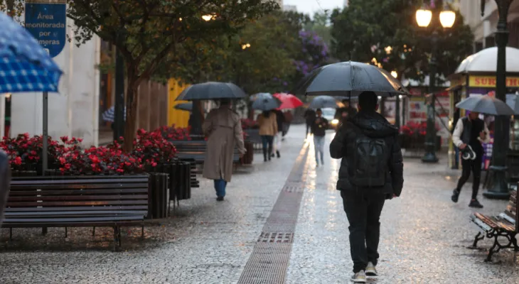 Mudança no clima: Simepar alerta de temporais neste fim de semana