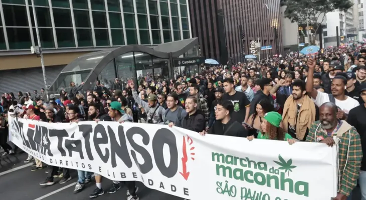 SP: Marcha da Maconha reúne público a favor da legalização da cannabis