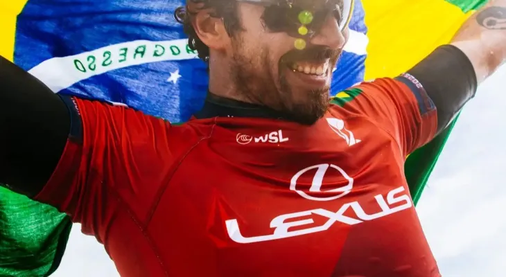 Yago Dora é campeão em Trestles, palco do surfe em Los Angeles 2028