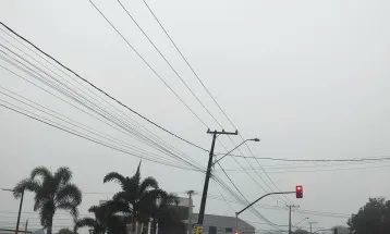 Domingo começa úmido e com temperaturas amenas em Cascavel