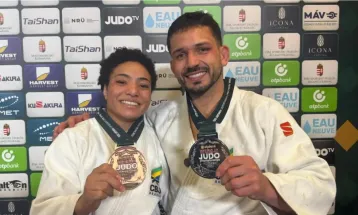 Judoca de Toledo Shirlen Nascimento conquista bronze no Mundial de Judô 2025