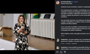 Paranhos posta em tom de despedida e aumenta suspeitas sobre possível saída de Márcia Baldini da Semed