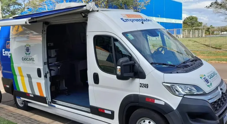 Van Itinerante da Sala do Empreendedor atenderá em frente à AMIC todas as terças-feiras
